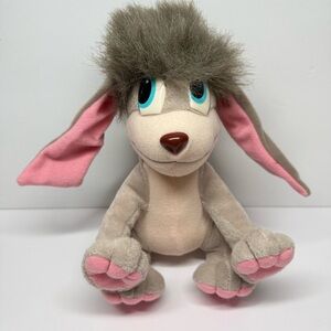 Vintage 1997 Anastasia Pooka Dog Character Plush Toy Flapping Ears Works Fox
